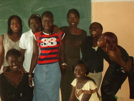 c l'efectif des filles de notre classe